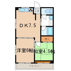 ATマンションの物件間取画像